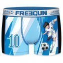 FREEGUN Boxer Homme Microfibre CAP Cyan CAPTAIN TSUBASA