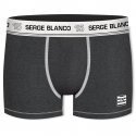 SERGE BLANCO Boxer Homme Coton CLAASS1 Anthracite