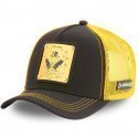 MONOPOLY Casquette Homme Microcoton BIFF Noir Or CAPSLAB