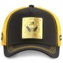 MONOPOLY Casquette Homme Microcoton BIFF Noir Or CAPSLAB