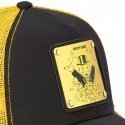 MONOPOLY Casquette Homme Microcoton BIFF Noir Or CAPSLAB