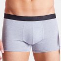 LOT DE 2 Boxer Sous-vêtements Homme DUO Blanc et Gris