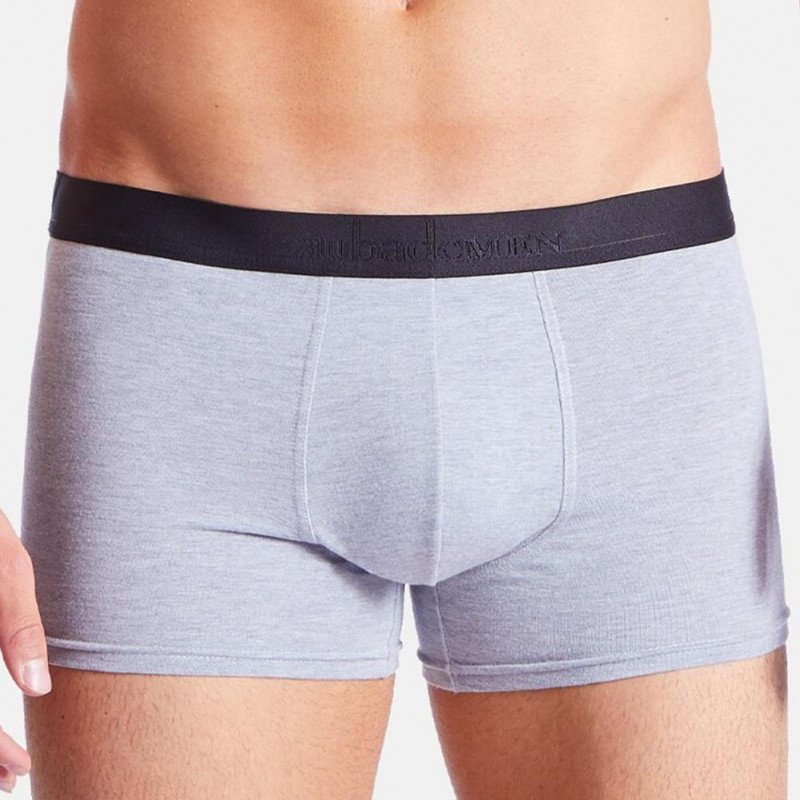 LOT DE 2 Boxer Sous-vêtements Homme DUO Blanc et Gris