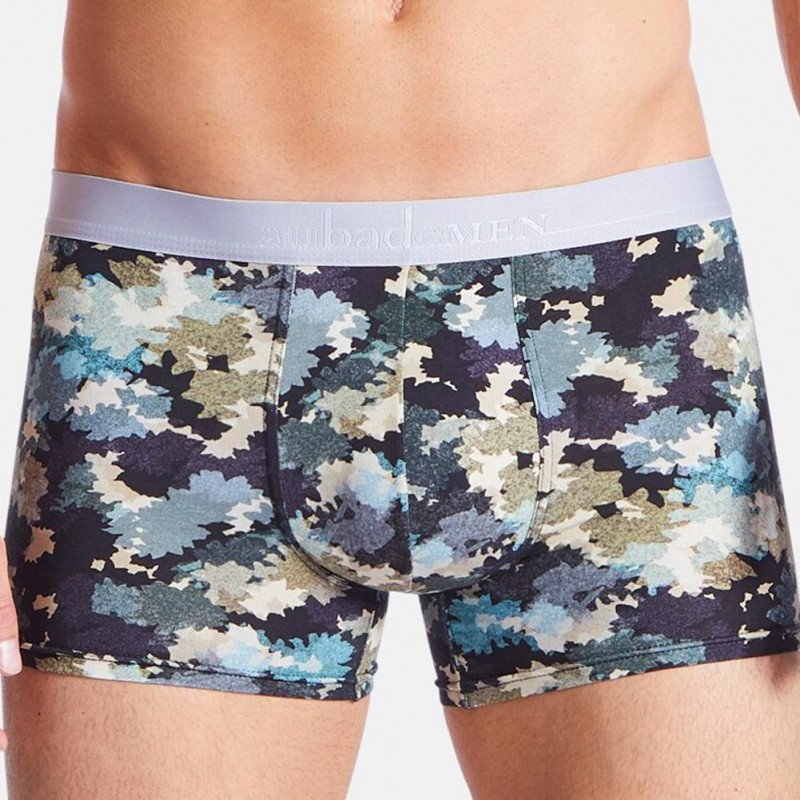 LOT DE 2 Boxer Sous-vêtements Homme DUO Vert et Marine