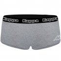 Boxer Femme CASS1 Gris et Noir