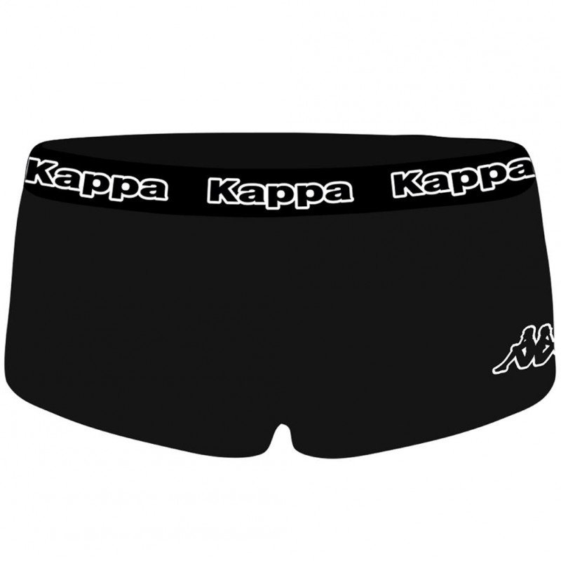 Boxer Femme CASS1 Noir et Blanc