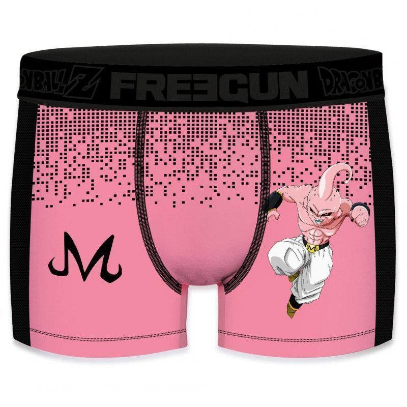 FREEGUN Boxer Homme Microfibre BUUAKT Rose DRAGON BALL Z