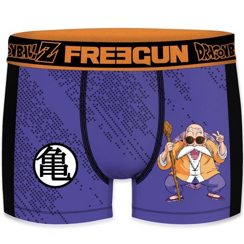 FREEGUN Boxer Homme Microfibre KAMAKT Violet DRAGON BALL Z