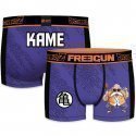 Boxer Homme KAMAKT Violet et Noir