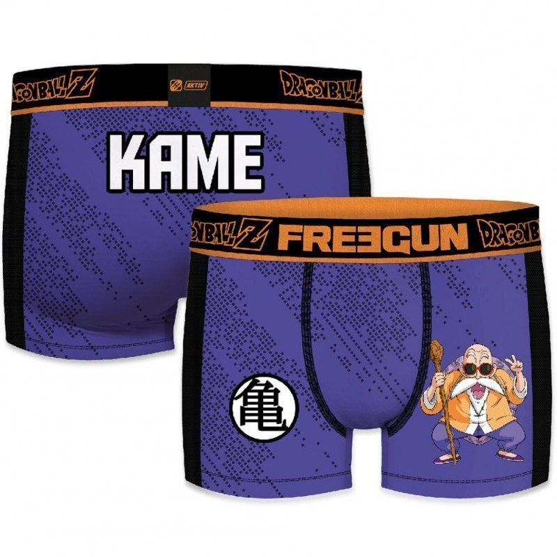 FREEGUN Boxer Homme Microfibre KAMAKT Violet DRAGON BALL Z