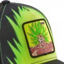 DRAGON BALL Z Casquette Homme Microcoton BRO 2 Noir Vert CAPSLAB