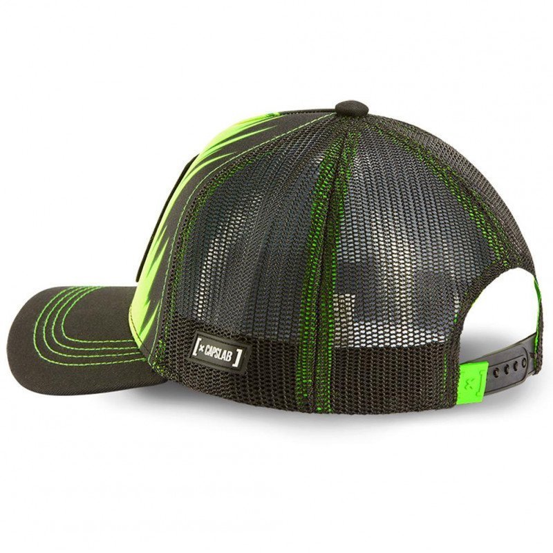 DRAGON BALL Z Casquette Homme Microcoton BRO 2 Noir Vert CAPSLAB