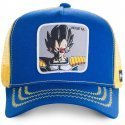 DRAGON BALL Z Casquette Homme Microcoton VEG Bleu Jaune CAPSLAB