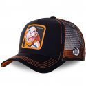 DRAGON BALL Z Casquette Homme Microcoton KRI 3 Noir Orange CAPSLAB