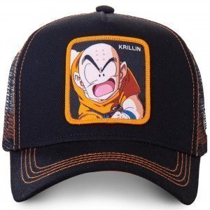 DRAGON BALL Z Casquette Homme KRI 3 Noir Orange CAPSLAB