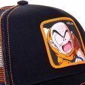 DRAGON BALL Z Casquette Homme Microcoton KRI 3 Noir Orange CAPSLAB