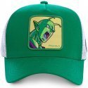 DRAGON BALL Z Casquette Homme Microcoton PIC 1 Blanc Vert CAPSLAB