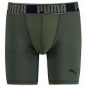 PUMA Boxer long Homme Microfibre ACTIVE Vert army