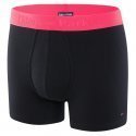 EDEN PARK Boxer Homme Coton FLUO Noir Rose