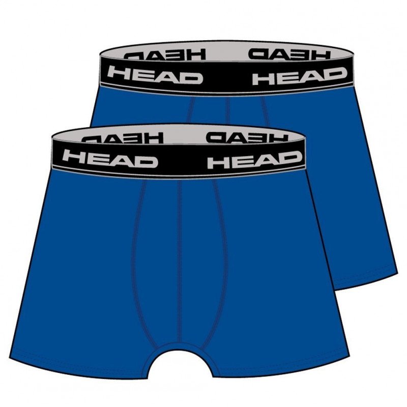 HEAD Lot de 2 Boxers Homme Coton BASIC PACK Roi