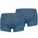 LOT DE 2 Boxer Sous-vêtements Homme SOLIDBASIC Bleu et Indigo