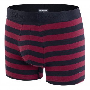 EDEN PARK Boxer Homme Coton ISLAND Beet red