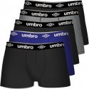 LOT DE 5 Boxer Sous-vêtements Homme BCX5CLASS Noir et Bleu