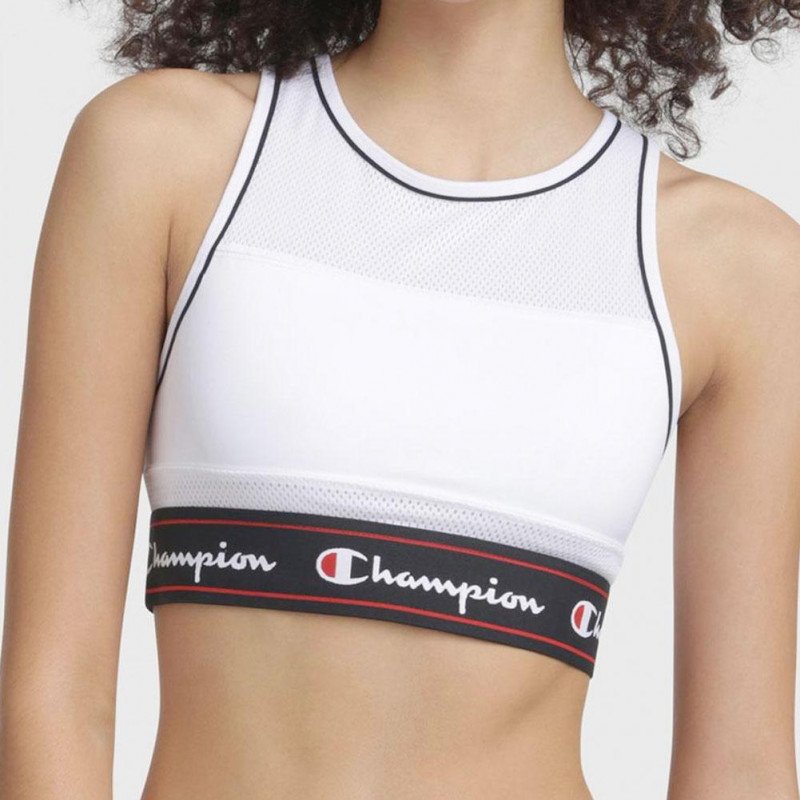 Brassière Femme TANK FASHION Blanc et Noir