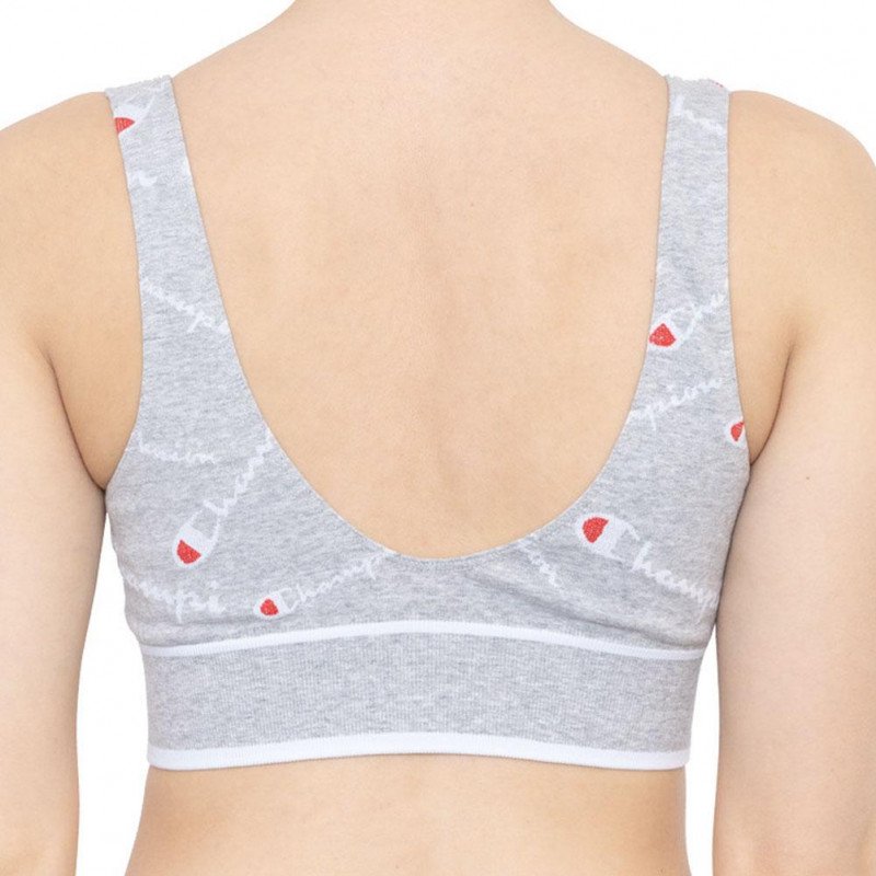 CHAMPION Brassière Femme Coton SEAMLESS BRALETTE Souris