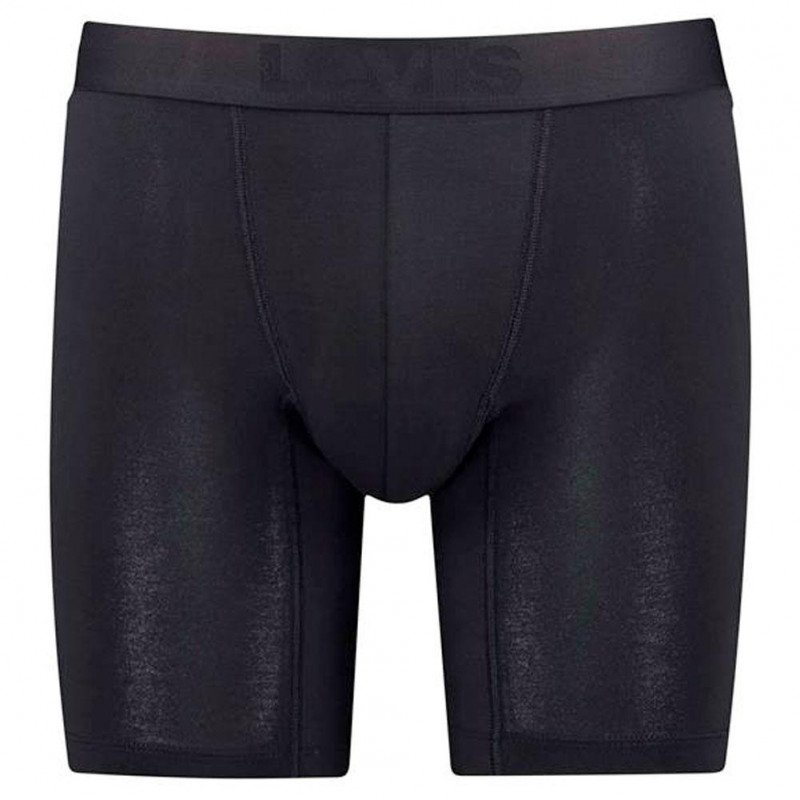 LEVI'S Boxer long Homme Lyocell MOVEMENT Noir