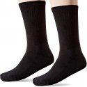 LOT DE 2 Chaussettes Chaussettes Homme WORK OUTDOOR Noir et Uni