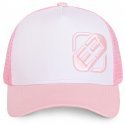 FREEGUN Casquette Fille MicroCoton TRUCK Blanc Rose