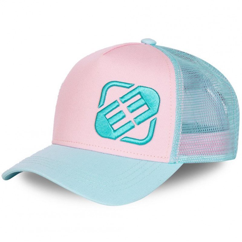 Casquette Fille TRUCK Bleu et Rose