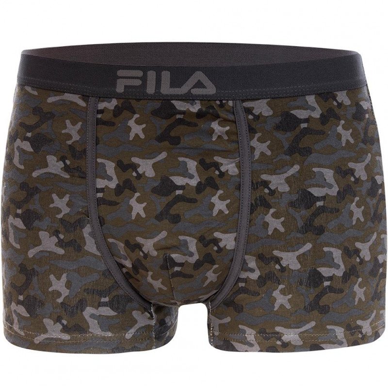 Boxer Homme CAMO Vert et Gris