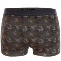 Boxer Homme CAMO Vert et Gris