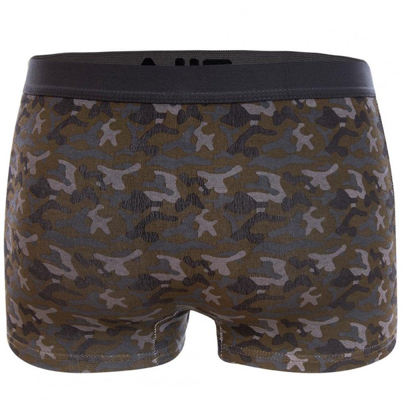 Boxer Homme CAMO Vert et Gris