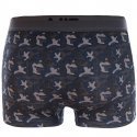 Boxer Homme CAMO Bleu et Gris