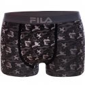 FILA Boxer Homme Coton CAMO Noir