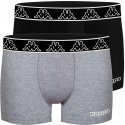 LOT DE 2 Boxer Sous-vêtements Homme BCX2ATHAS1 Noir et Souris