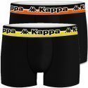 LOT DE 2 Boxer Sous-vêtements Homme BCX2TRIAS1 Noir et Jaune