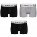 LOT DE 3 Boxer Sous-vêtements Homme BCX3ASS Noir et Gris