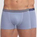 LOT DE 2 Boxer Sous-vêtements Homme MIXANDPRINTS Bleu et Glacier