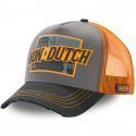 VON DUTCH Casquette Homme MicroCoton ARAC GRE Gris Orange