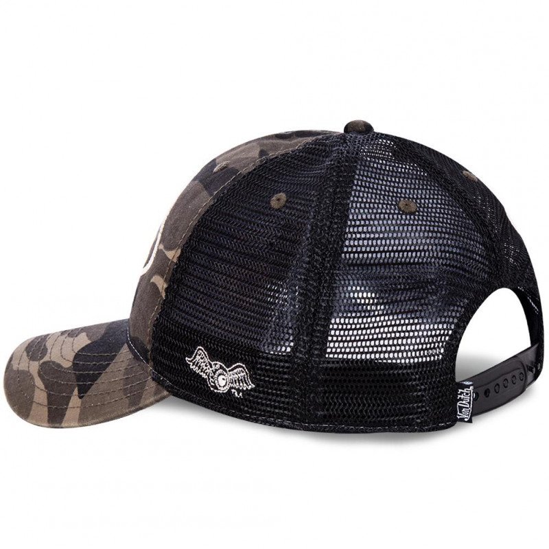 Casquette Homme ARMY Noir et Kaki