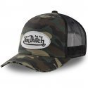Casquette Homme CAMO Noir et Blanc