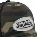 VON DUTCH Casquette Homme MicroCoton CAMO 05 Noir Vert Blanc