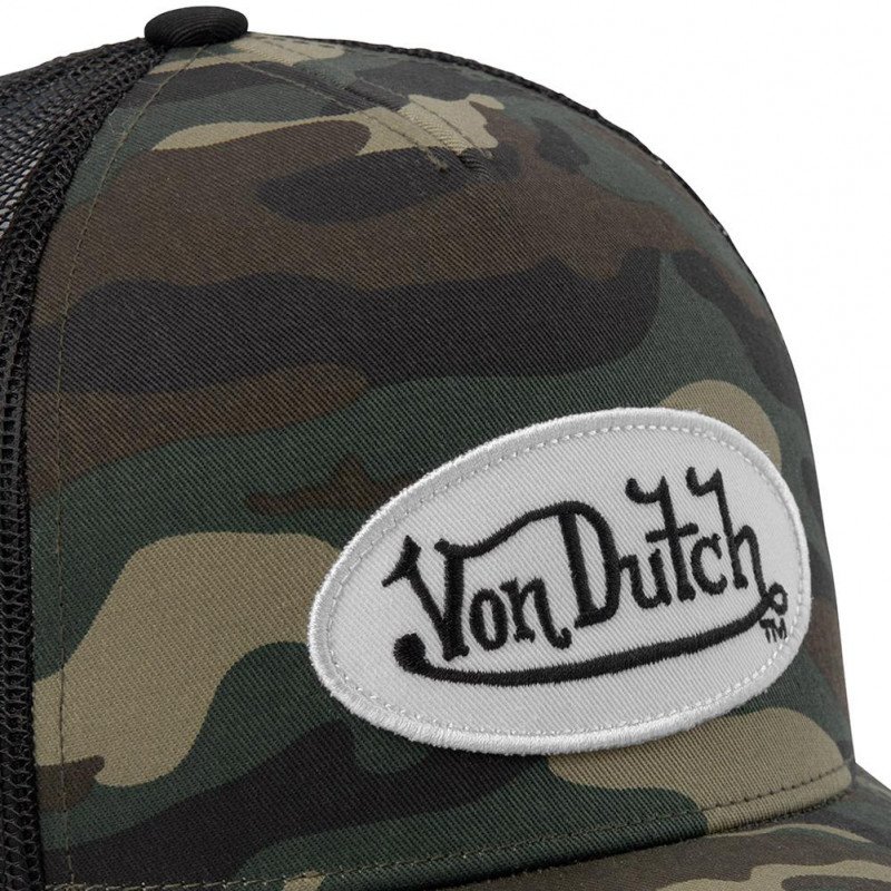Casquette Homme CAMO Noir et Blanc