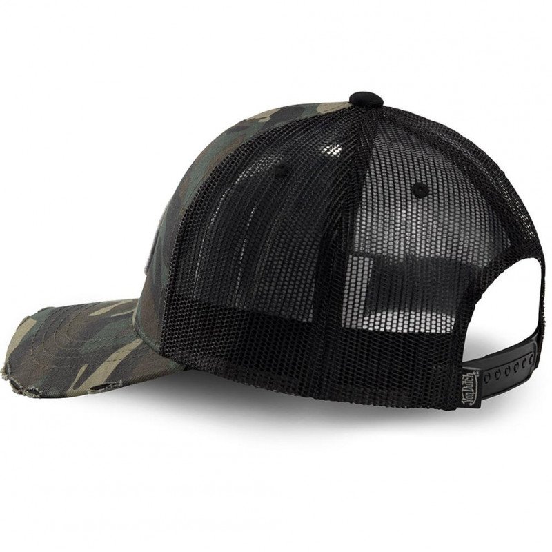 Casquette Homme CAMO Noir et Blanc