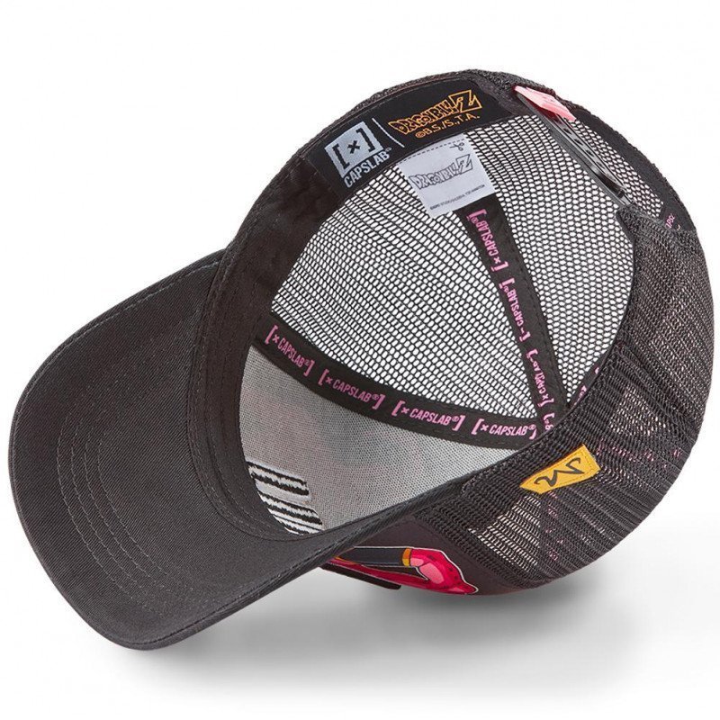 DRAGON BALL Z Casquette Homme Microcoton BUU 2 Noir Rose CAPSLAB