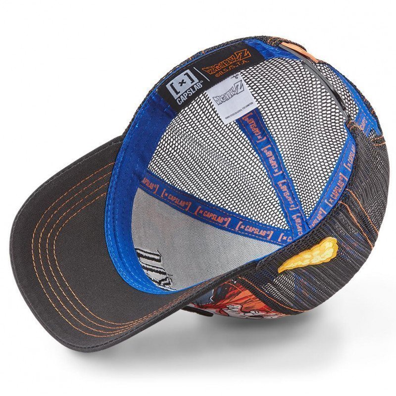 Casquette Homme GOK Noir et Orange